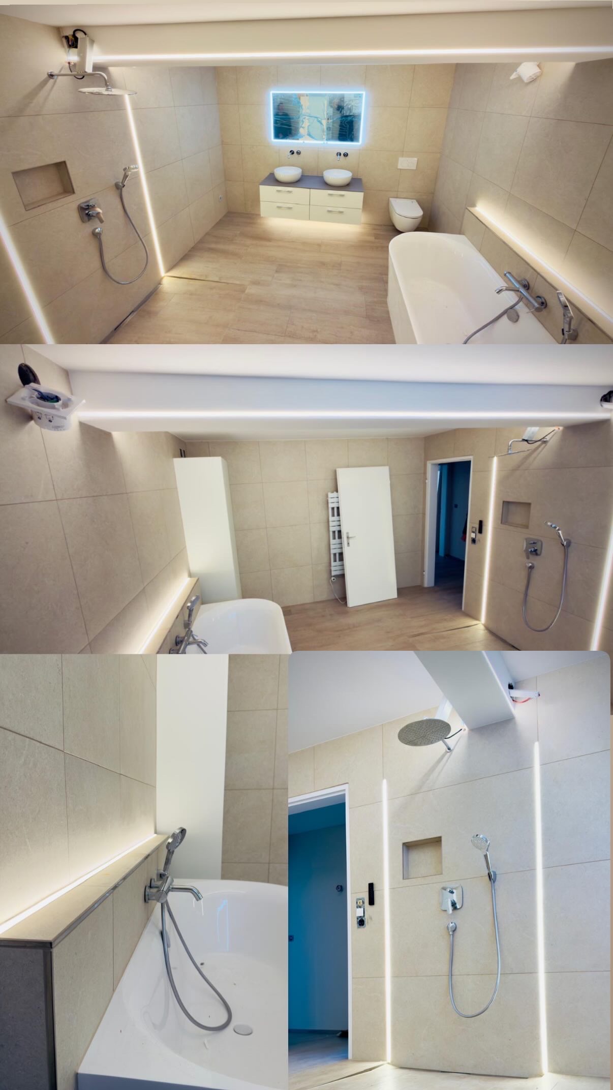 Elektroinstallation in Wohnraum